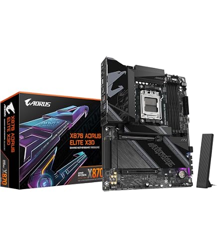 Amazon.com: GIGABYTE X870E AORUS Master X3D AMD AM5 ATX